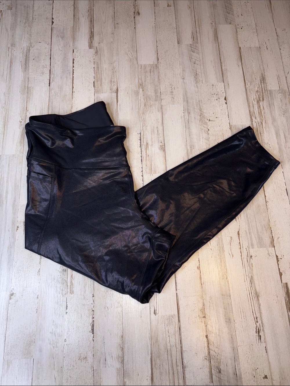 Old Navy Black Powersoft High-Rise Leggings